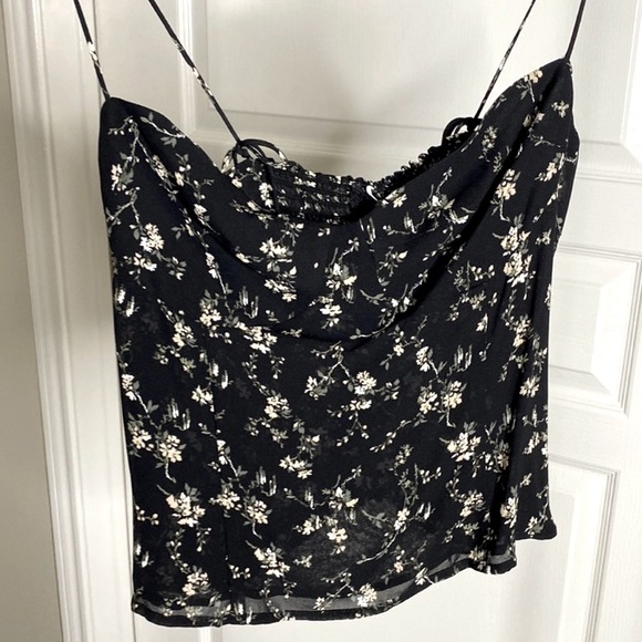 Reformation Liza Top Black - Picture 4 of 5